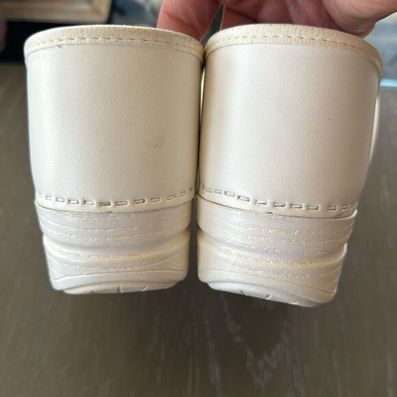 DANSKO XP Women's White Leather Professional Work Slip On Clog Shoes Size 42 EUC - Picture 4 of 13